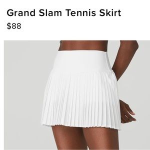 Alo Grand Slam Tennis Skirt